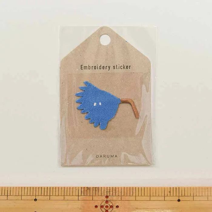 Embroidery sticker 刺繍ステッカー Splash boy