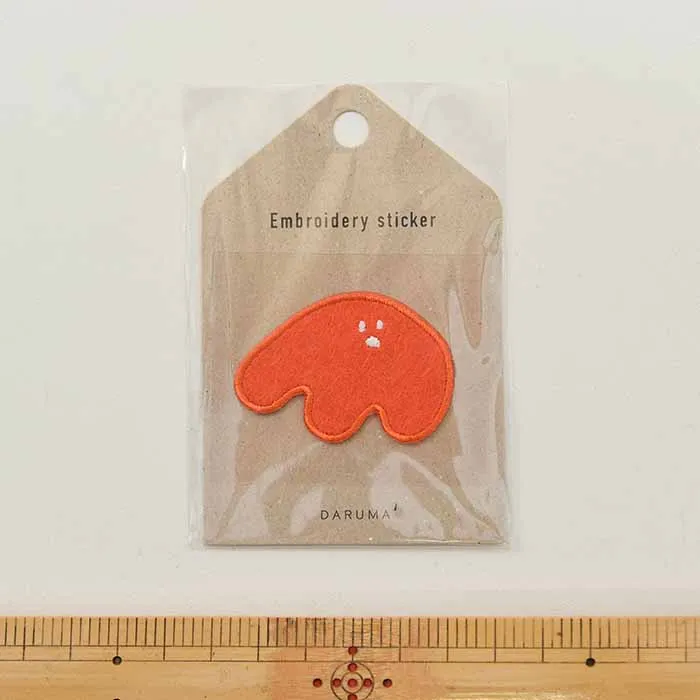 Embroidery sticker 刺繍ステッカー Patch boy No.1