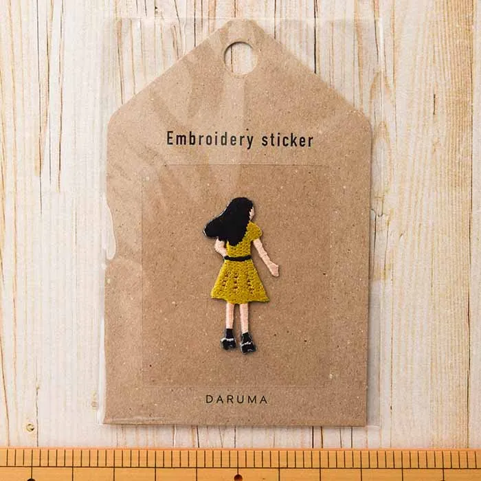 2Way接着ワッペン 刺繍ステッカー
