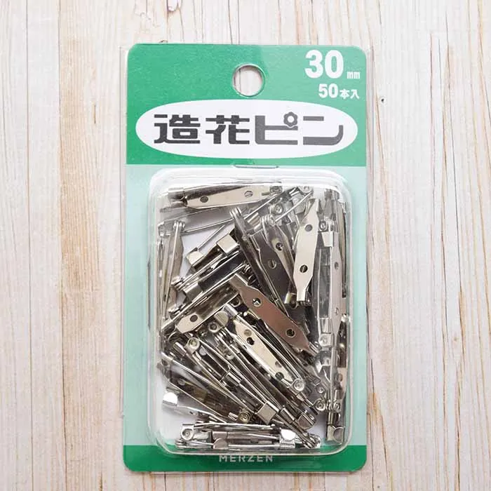 造花ピン　30mm　50本入り