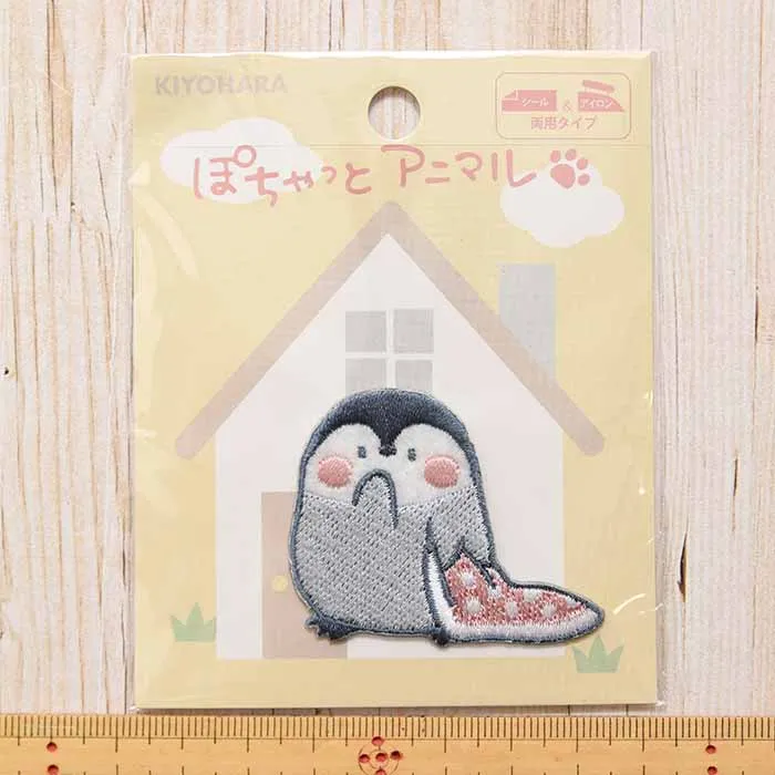 2Way接着ワッペン ぽちゃっとアニマル