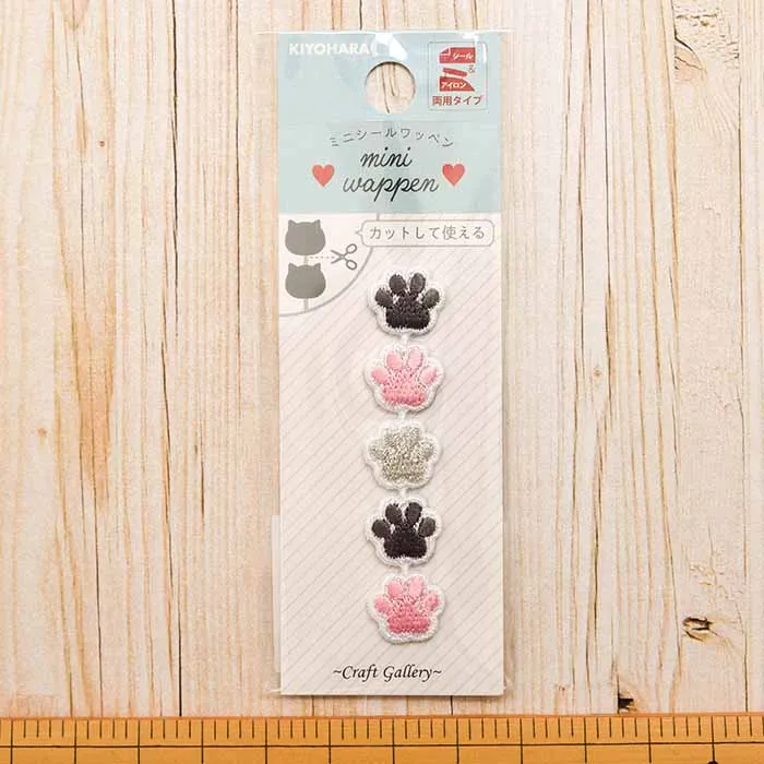 2Way接着ワッペン ミニシールワッペン
