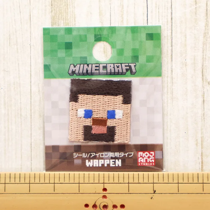 2wayワッペン マインクラフト STEVE