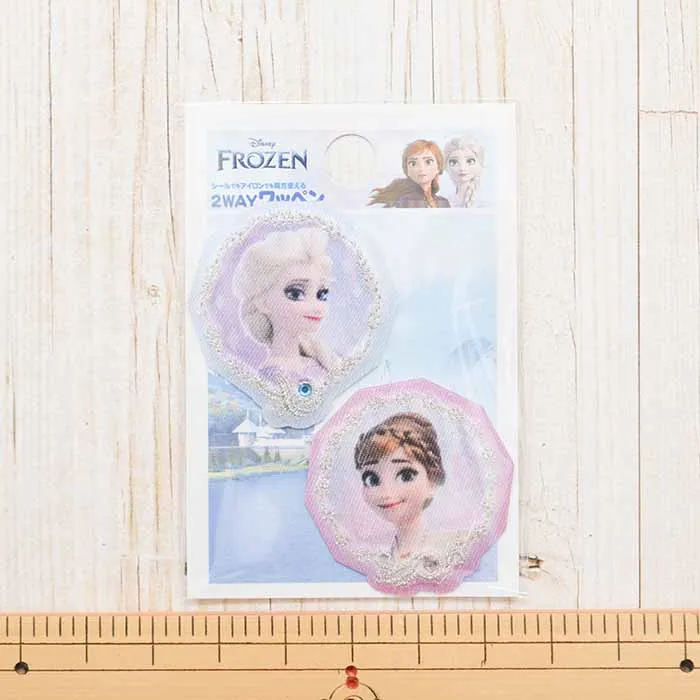 2way接着ワッペン アナと雪の女王(小)