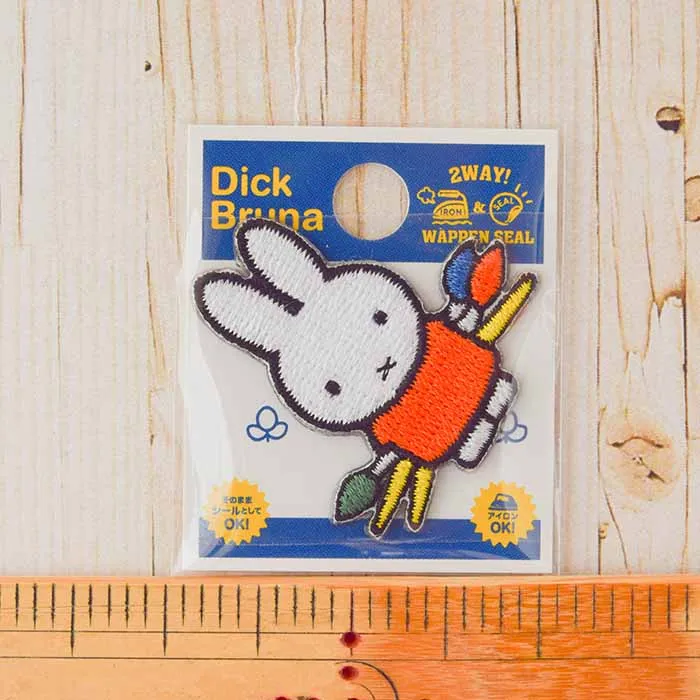 2Way接着ワッペン Miffyミニワッペン ディック・ブルーナ【D022482】