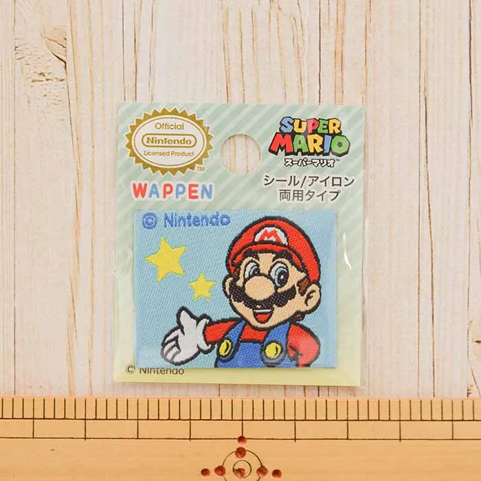 2way接着ワッペン スーパーマリオ マリオ