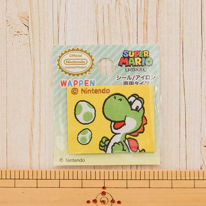 2way接着ワッペン スーパーマリオ ヨッシー
