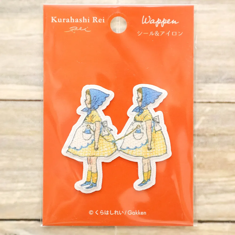 シール&アイロンワッペン Kurahashi Rei 頭巾の双子