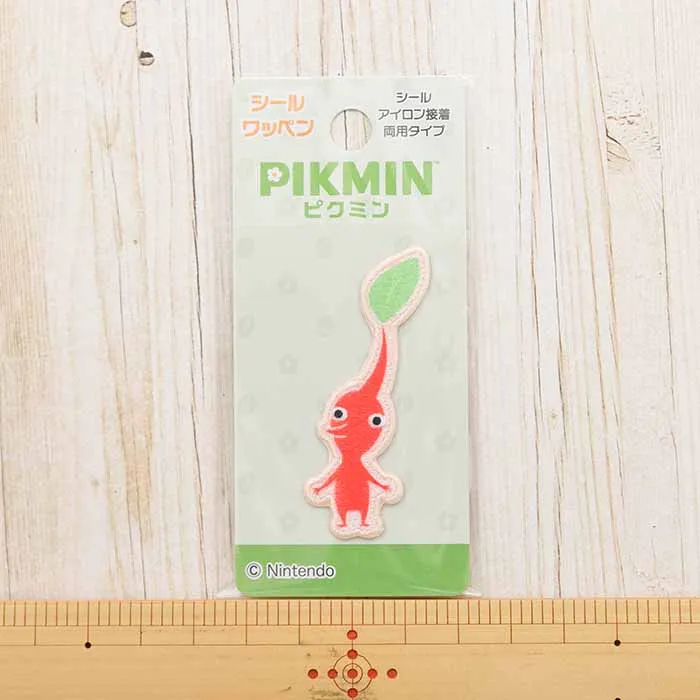 2wayワッペン 赤ピクミン