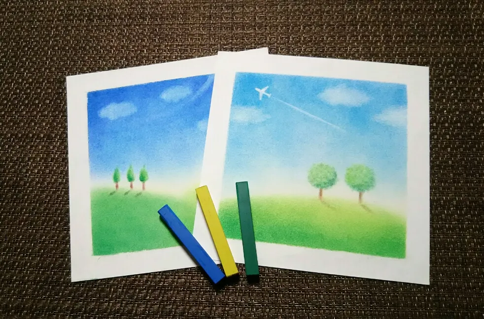 パステルで描く風景画